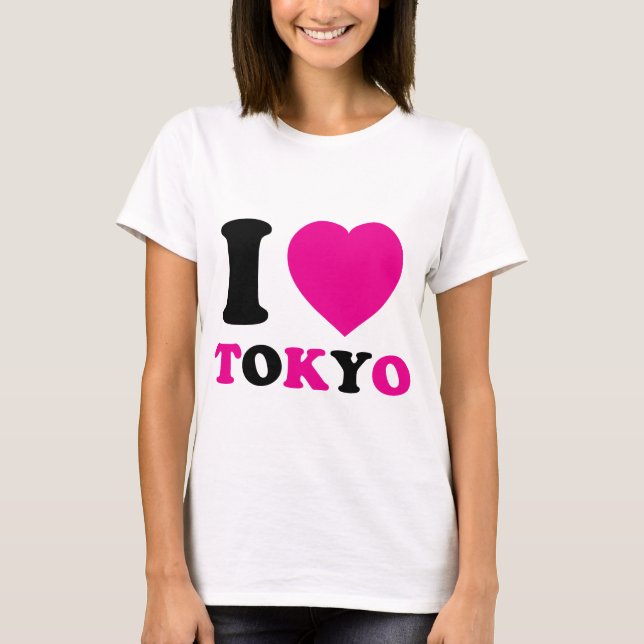 Jag älskar Tokyo Tröja (Framsida)