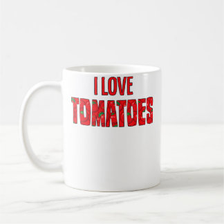 Jag älskar tomatskjorta - Trädgårdsskjorta Kaffemugg