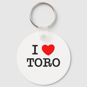 Jag älskar Toro Nyckelring