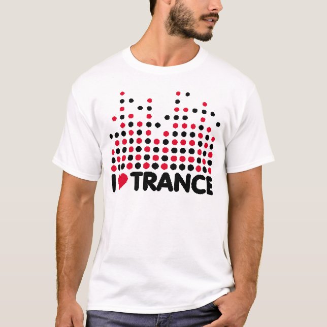 JAG ÄLSKAR TRANCE T-SHIRT (Framsida)