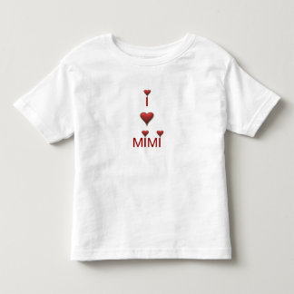 Jag älskar TshirtT-tröja för småbarn MIMI Tee