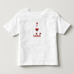 Jag älskar TshirtT-tröja för småbarn MIMI Tee Shirt