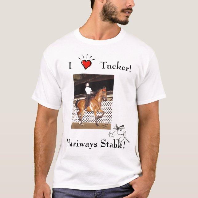 Jag älskar Tucker! Tee (Framsida)