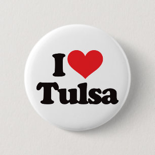 Jag älskar Tulsa Knapp