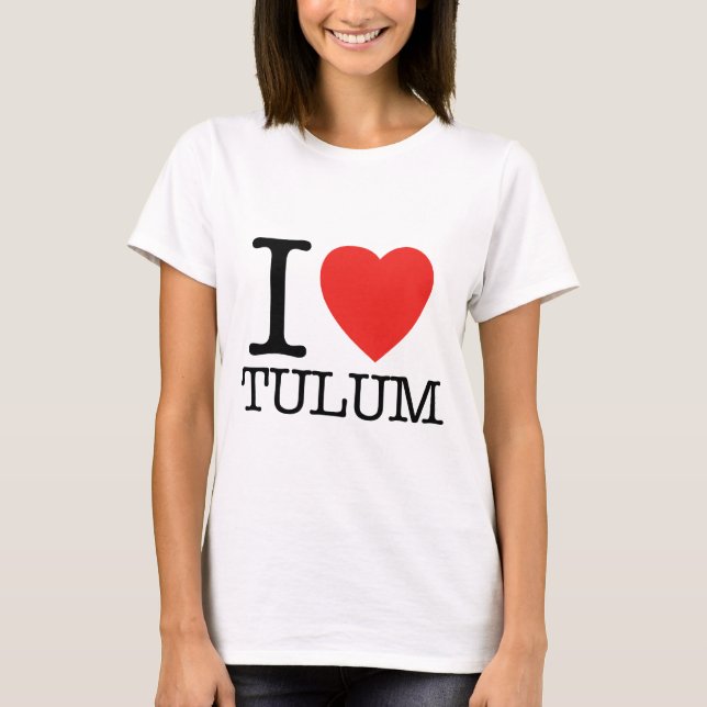 Jag älskar Tulum Tröja (Framsida)