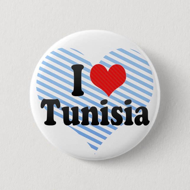 Jag älskar Tunisien Knapp (Framsida)