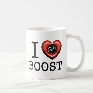 Jag älskar Turbo ökning Kaffemugg