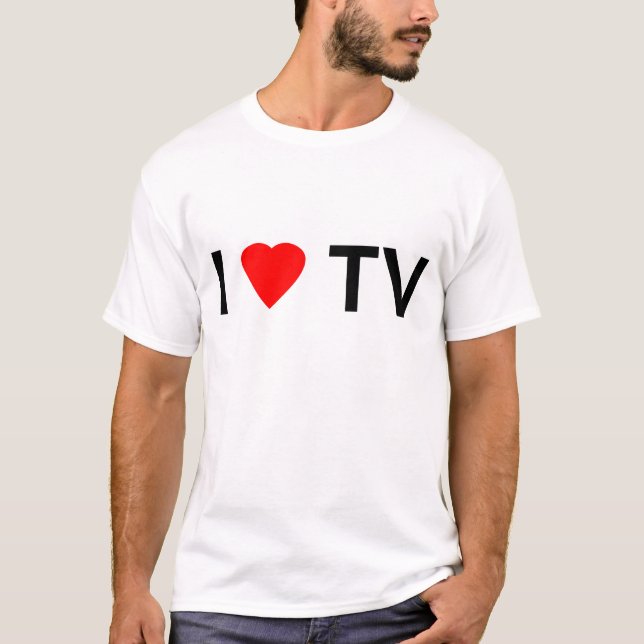 Jag älskar TV:N Tröja (Framsida)