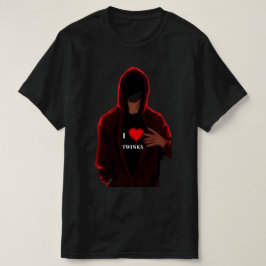 Jag älskar Twinks, HBTQ+ Gay Pappa T-Shirt