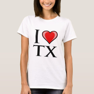 Jag älskar TX - Texas Tee