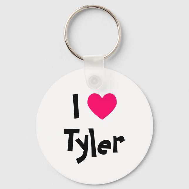 Jag älskar Tyler Nyckelring (Framsida)