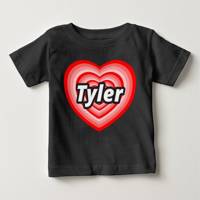 Jag älskar Tyler Tee Shirt (Framsida)