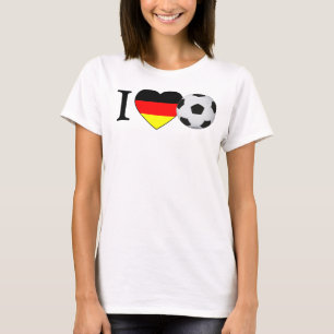Jag älskar tysk fotboll (Fussball Deutschland) Tee