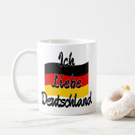 Jag älskar Tyskland Kaffemugg