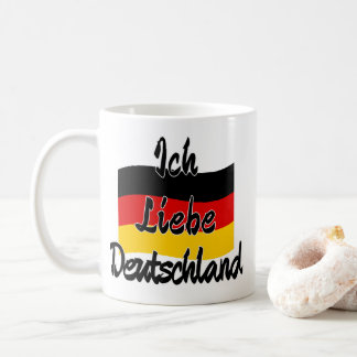 Jag älskar Tyskland Kaffemugg