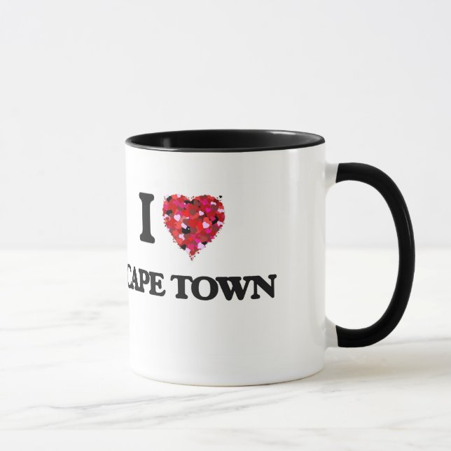 Jag älskar uddtownen Sydafrika Mugg (Höger)