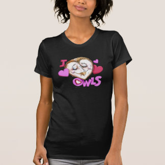 Jag älskar ugglor tee