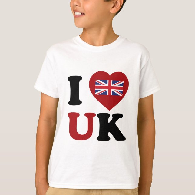 Jag älskar UK Tröja (Framsida)