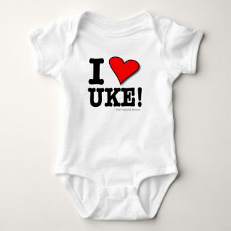 Jag älskar UKE-baby T Shirt