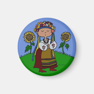 Jag älskar ukrainsk dans magnet