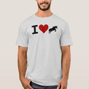 Jag älskar Unicorns T Shirt