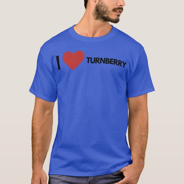 Jag älskar urnberry rolig t shirt (Framsida)