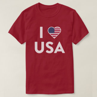 Jag älskar USA Amerika 250-årsjubileum T-shirt