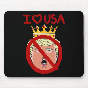 Jag älskar USA Anti Trump 2024  Musmatta
