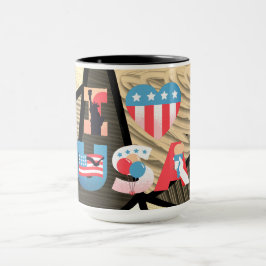 JAG ÄLSKAR USA Design Mugg