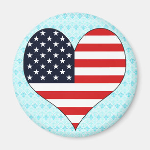 Jag älskar USA Magnet