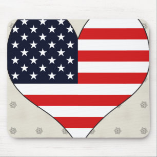 Jag älskar USA Musmatta