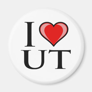 Jag älskar UT - Utah Magnet