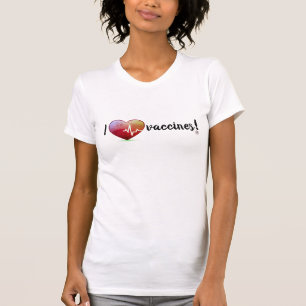 Jag älskar vaccin! t shirt
