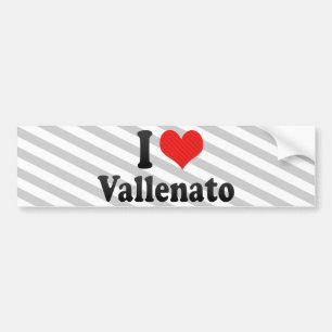 Jag älskar Vallenato Bildekal