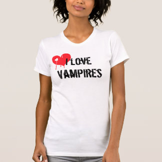 Jag älskar vampyrer tee