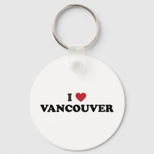 Jag älskar Vancouver Washington Nyckelring