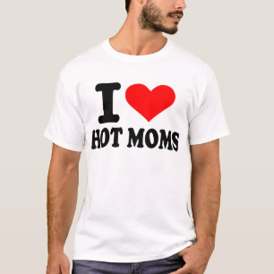Jag älskar varm mammor t-shirt