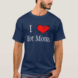 Jag älskar varm mammor tee shirt
