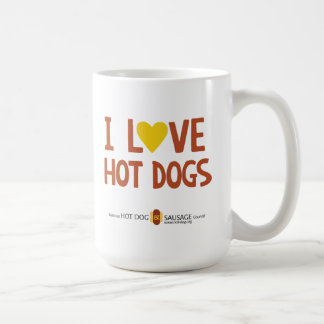Jag älskar varmkorvar 4 kaffemugg