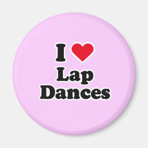 Jag älskar varvdanser magnet