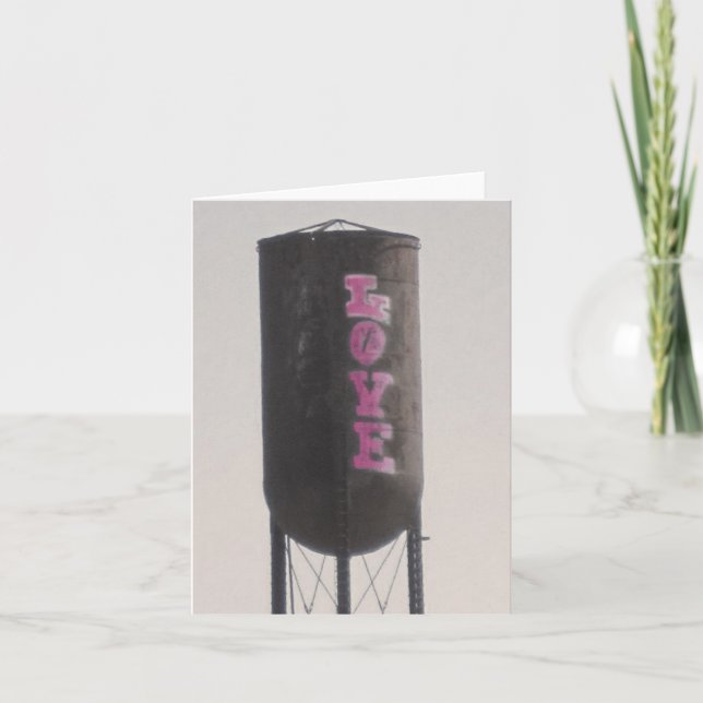 Jag älskar vatten helgkort (Framsida)