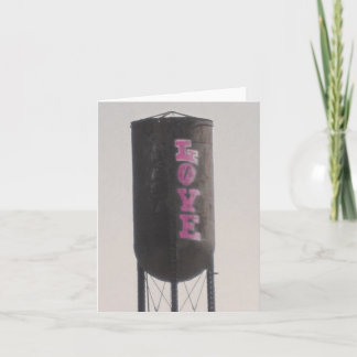 Jag älskar vatten helgkort