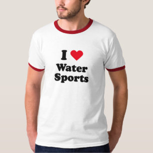 Jag älskar vatten sport tröja