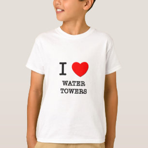Jag älskar vattentorn t-shirt