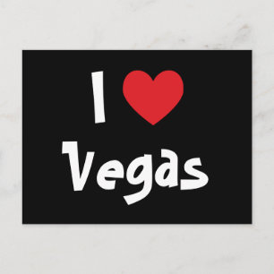 Jag älskar Vegas Vykort