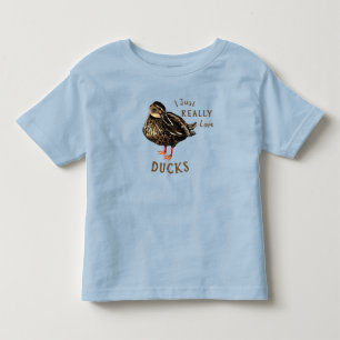 Jag älskar verkligen ankung T-shirt