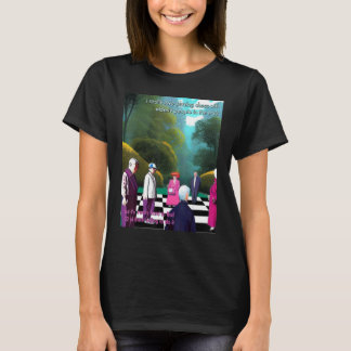 Jag älskar verkligen att spela schack med äldre mä t shirt