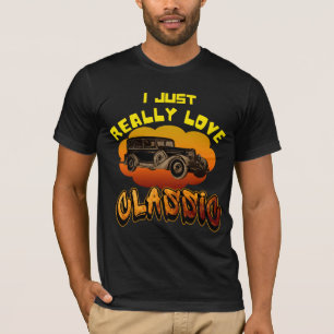 jag älskar verkligen klassisk T-Shirt