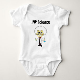 Jag älskar vetenskap med forskare t-shirt