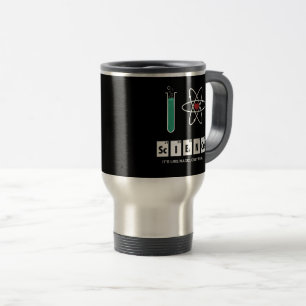 Jag älskar vetenskap - travel mug resemugg